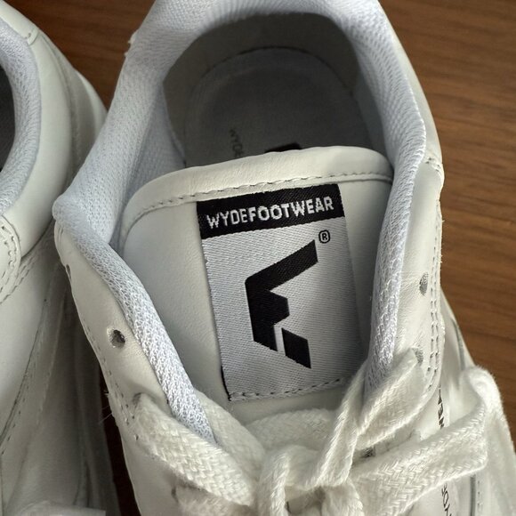 Wyde Footwear Nova White Sneakers EU 42 / US 8.5 Wide Toe Box Barefoot - Picture 9 of 9